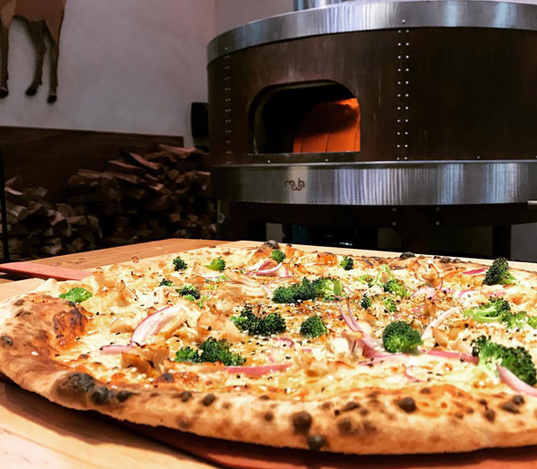 Pizzeria in the Historic Teton Theater Hand Fire Pizza Jackson Hole WY